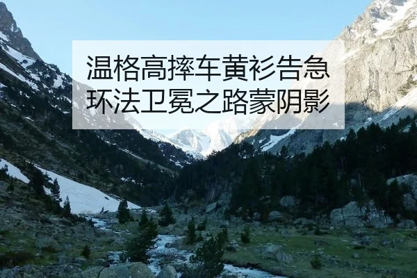 温格高摔车黄衫告急 环法卫冕之路蒙阴影