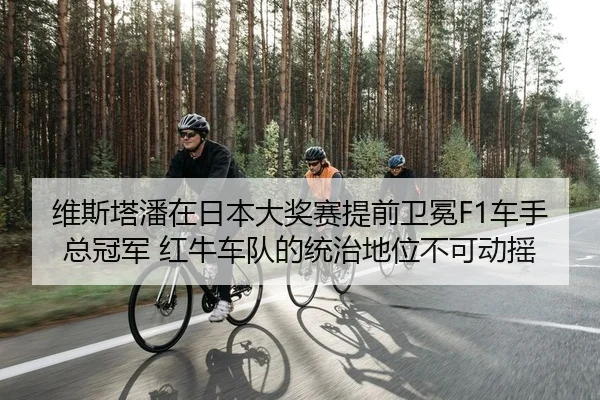 维斯塔潘在日本大奖赛提前卫冕F1车手总冠军 红牛车队的统治地位不可动摇